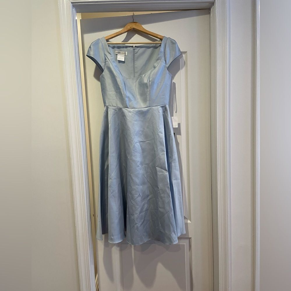 Blue midi dress from a brand at Lord & Taylor